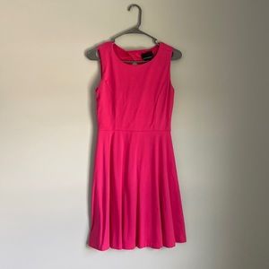 Cynthia Reilly Hot Pink Midi Cocktail Dress